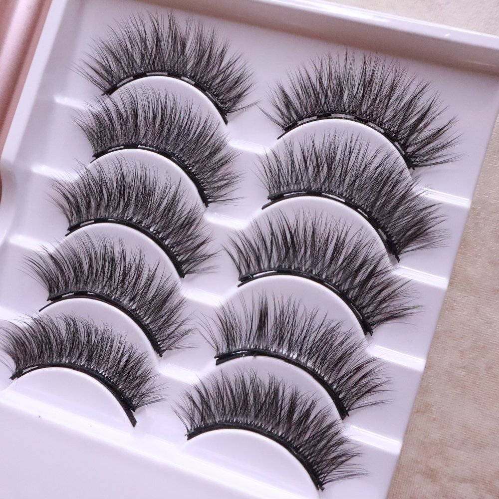Magnetic eyelashes wispy and fluffy high q…